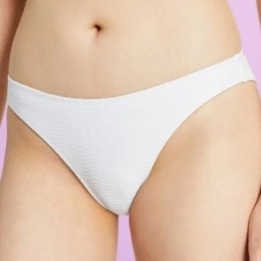 Stoney Clover Lane x Target Women’s White Bikini Bottom NWOT Sz 2X